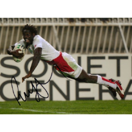 Paul Sackey 10x8 Signed (Rugby League) Photograph